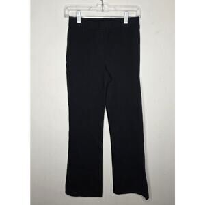 Quince black stretch pull on pants - XS - career office